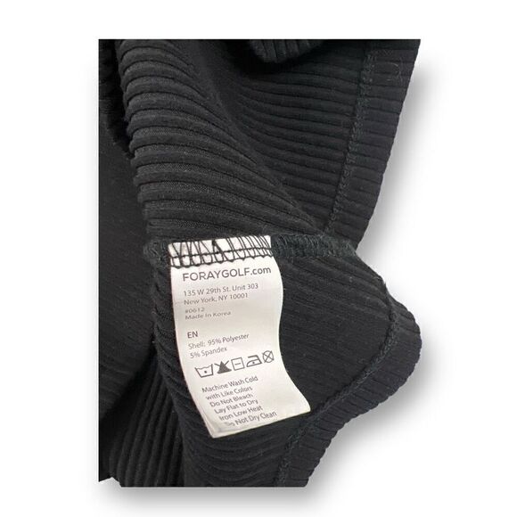 Foray Golf Mock Neck Knit Layer Top Size Extra Small - Picture 5 of 6